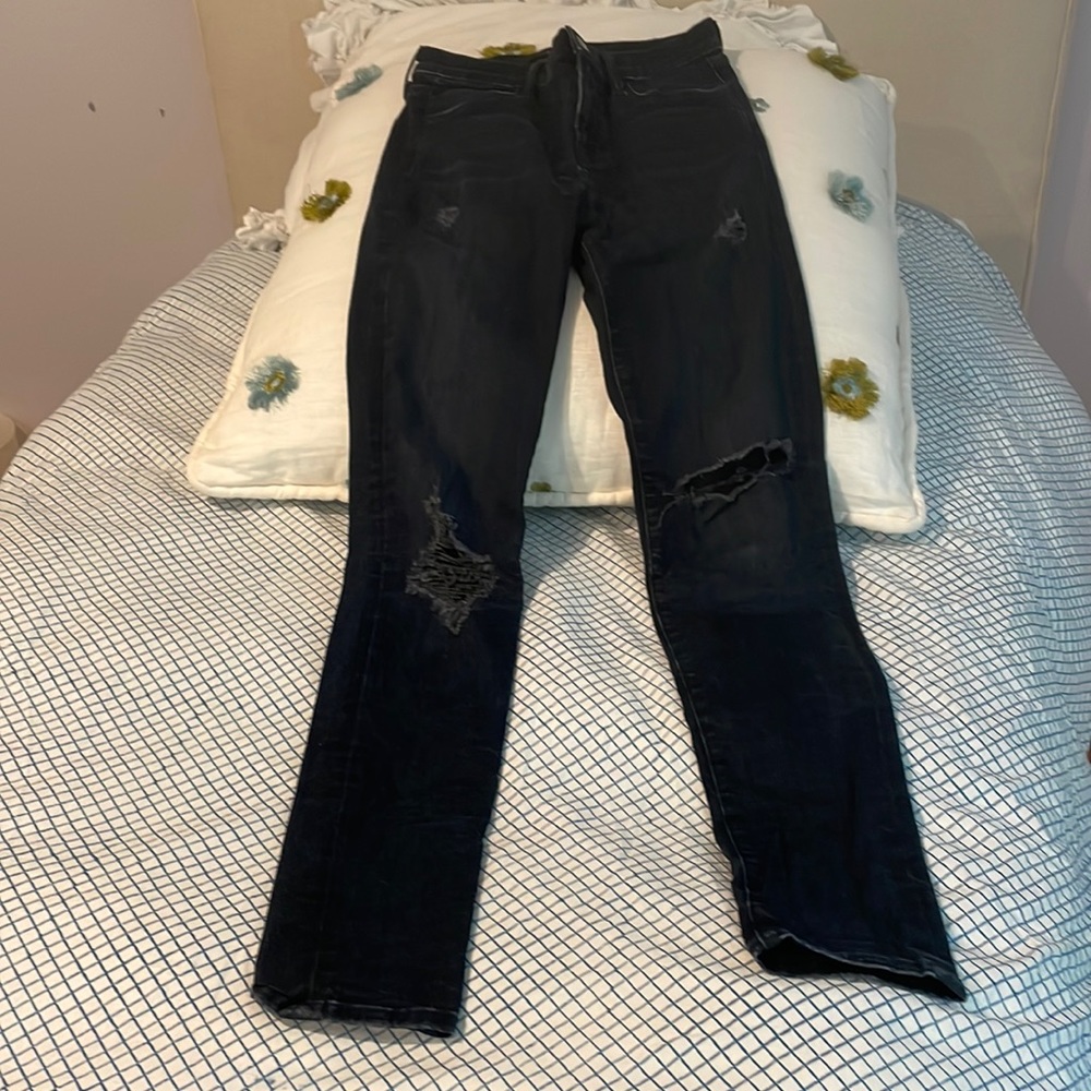 J BRAND Denim Maria Distructed Distressed Sanctity